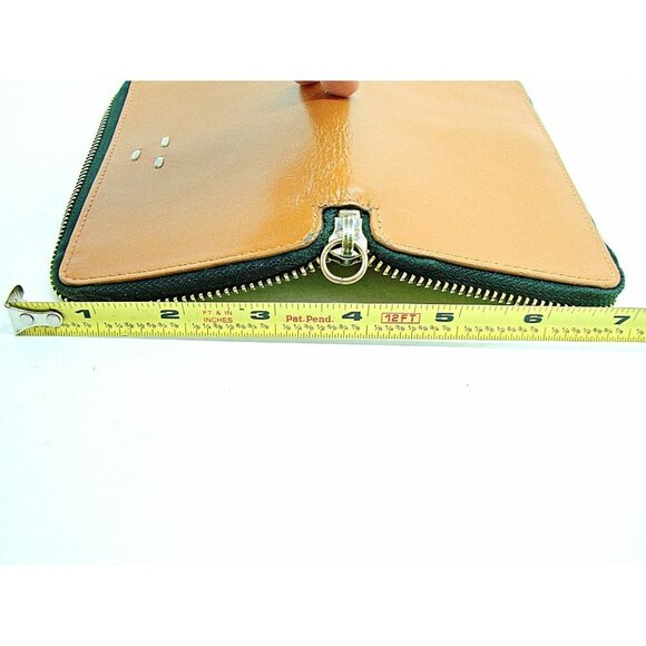 Kelsi Dagger KDB Womens Brown Faux Leather Southside Tech Zip Around Wallet NWOT - Picture 10 of 10